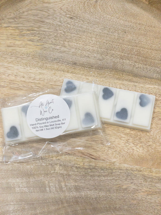 Distinguished- Soy Wax Snap Bar - 1.5 Ounces
