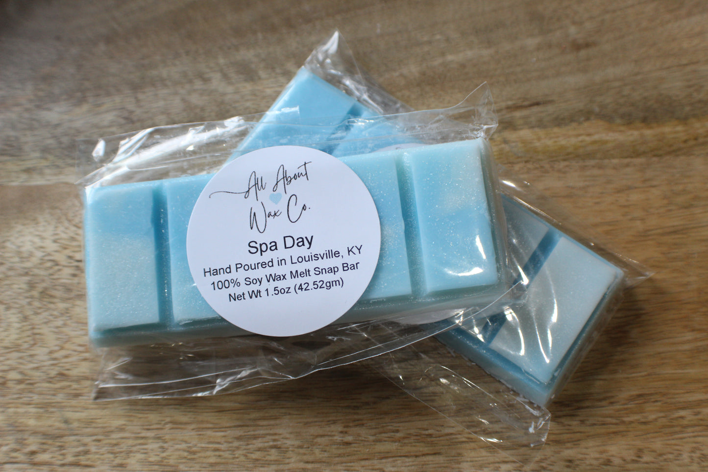 Spa Day- Soy Wax Snap Bar - 1.5 Ounces