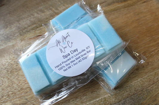 Spa Day- Soy Wax Snap Bar - 1.5 Ounces